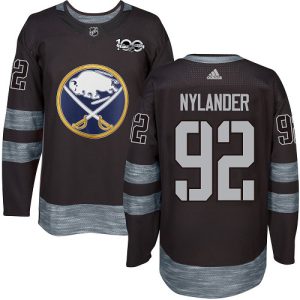 Kinder Buffalo Sabres Eishockey Trikot Alexander Nylander #92 Authentic Schwarz 1917-2017 100th Anniversary